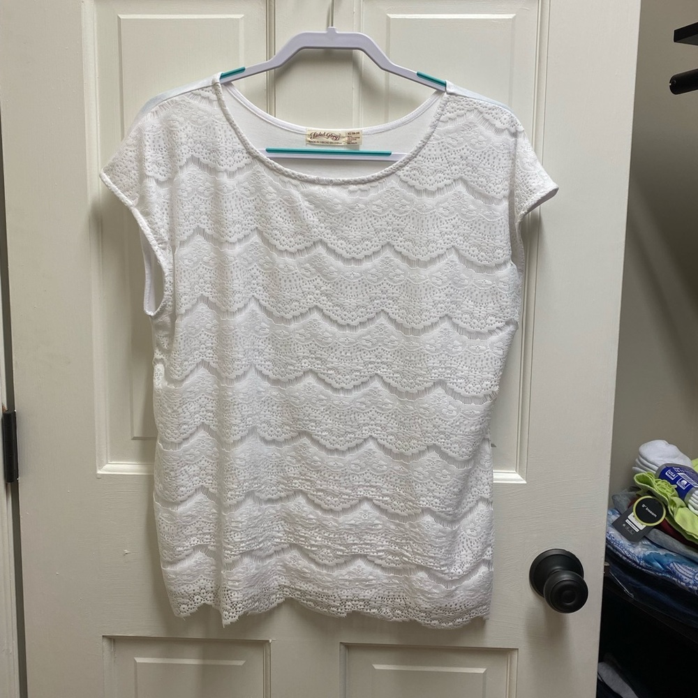 Faded Glory White Top